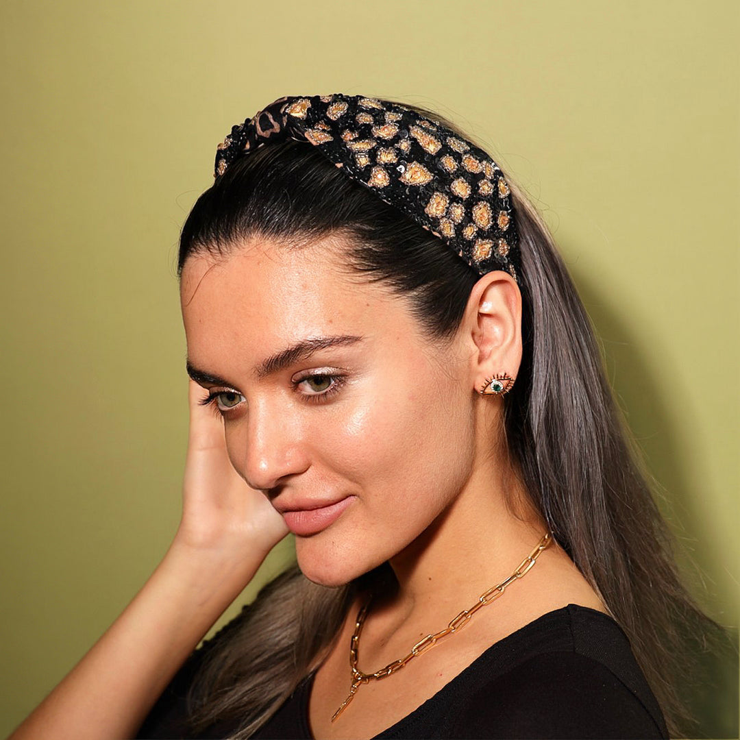 ☆TATIANA☆ Vicky Leopard Hairband HB2267 MUSINSA | TATIANA Vicky Leopard Hairband HB2267
